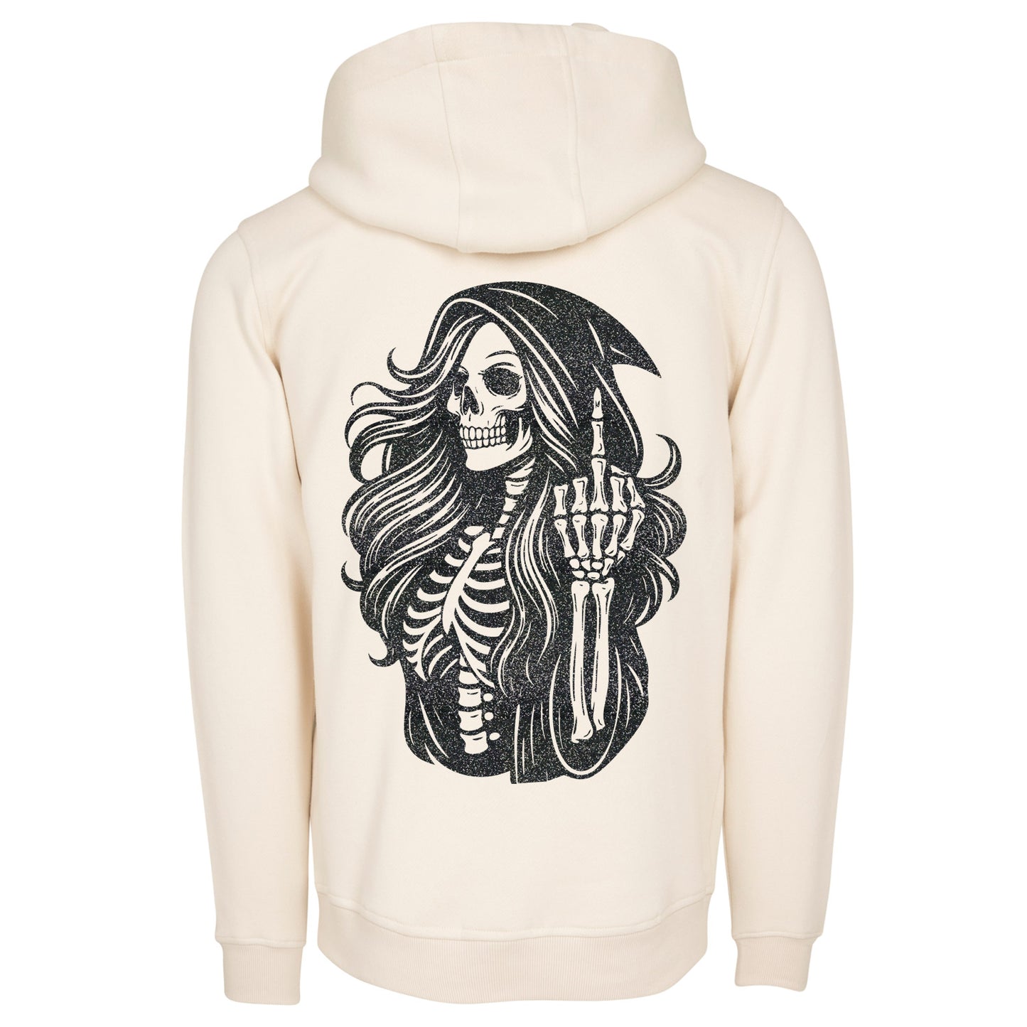 Hoodie - Skull Woman Mittelfinger