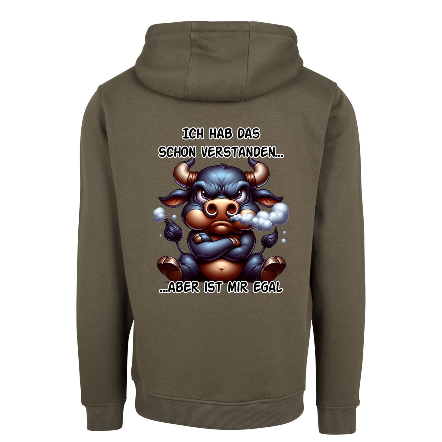 ZIP Hoodie - Ich hab das schon verstanden... Stier