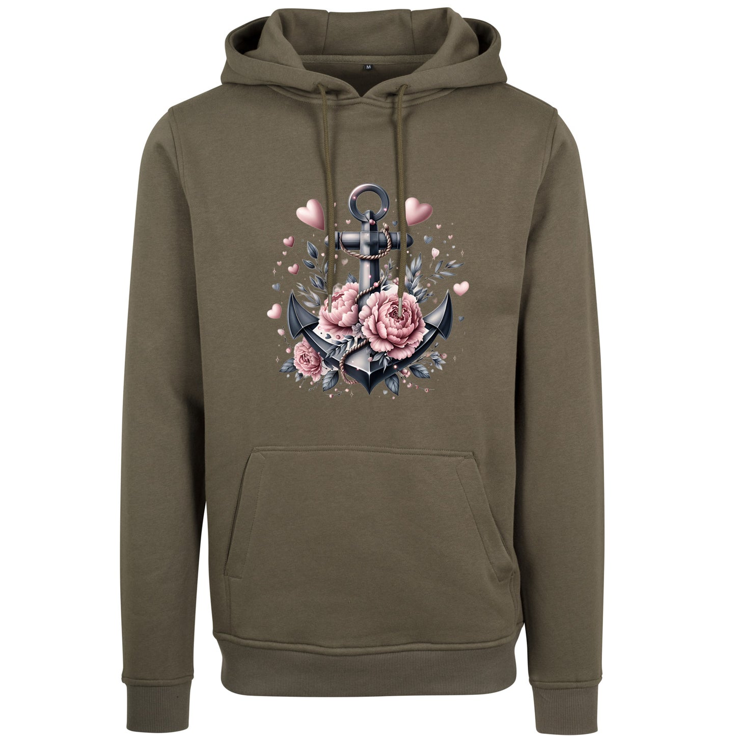 Hoodie - Anker Schwarz