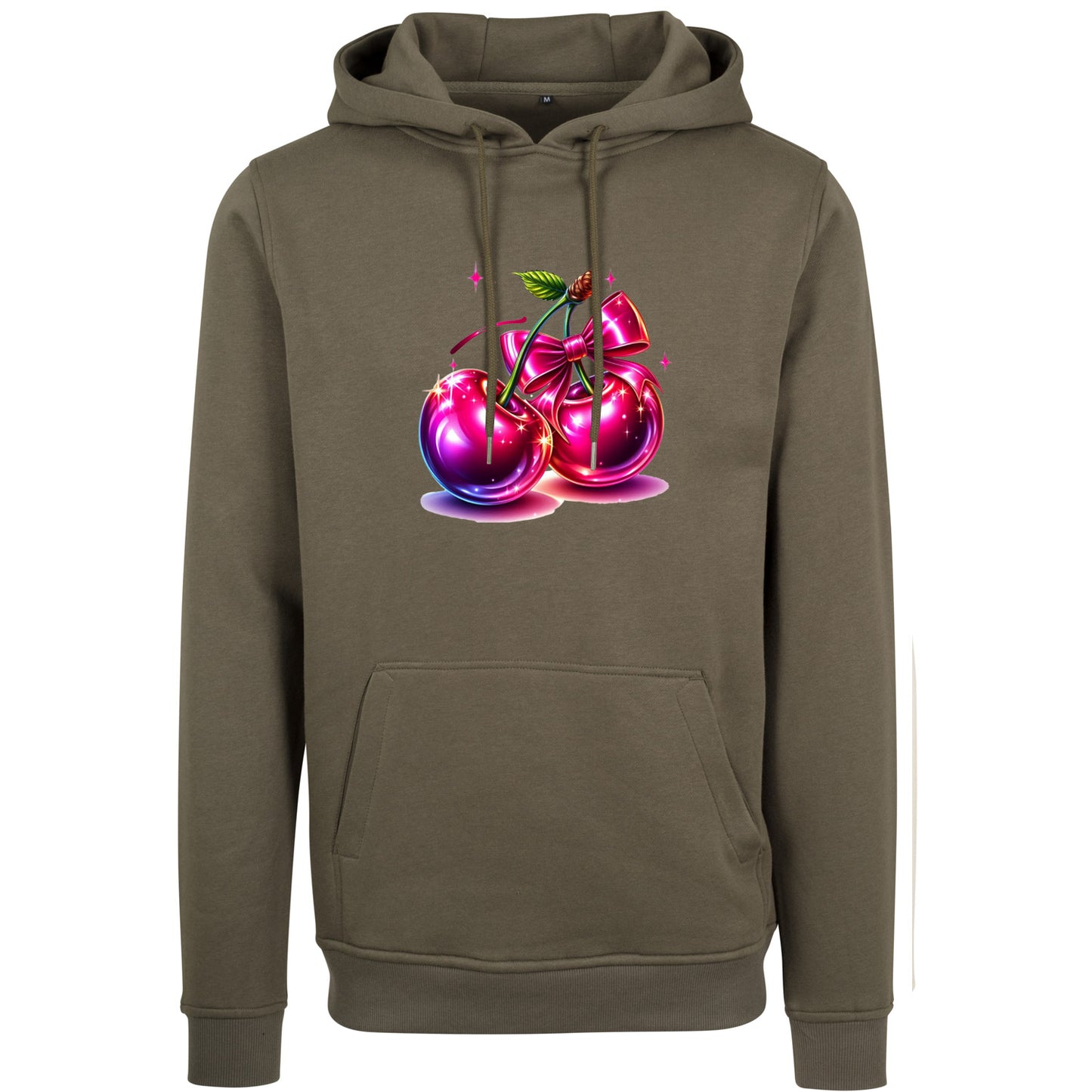 Hoodie - Pink Cherry Kirsche