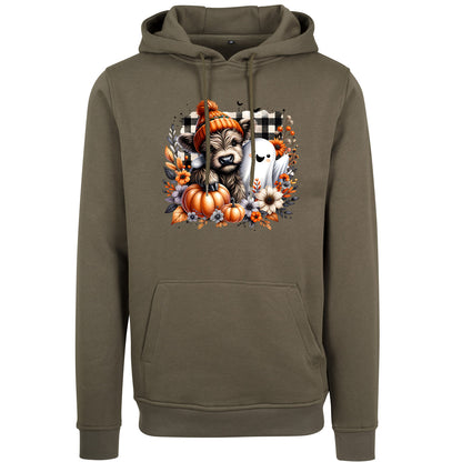 Hoodie - Fall Highland Cow