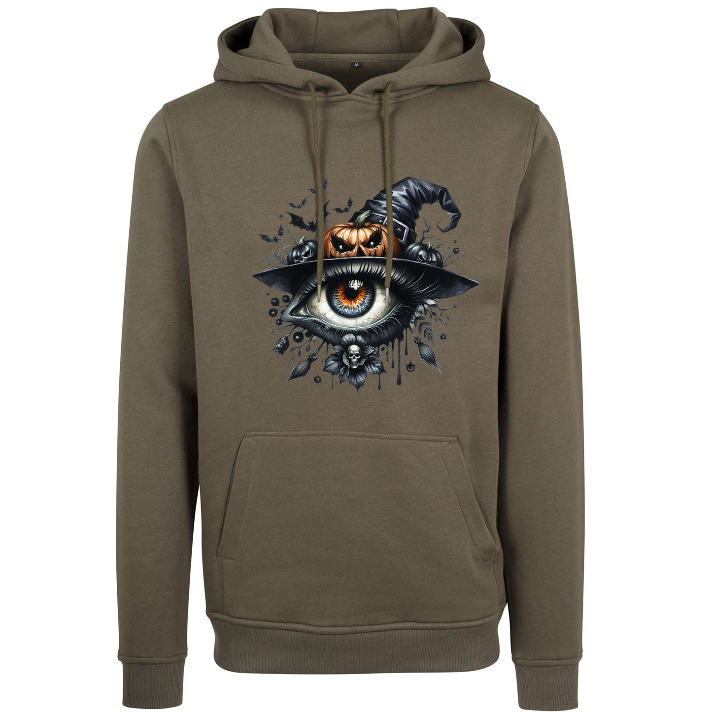 Hoodie - Halloween Auge Kürbis Hut