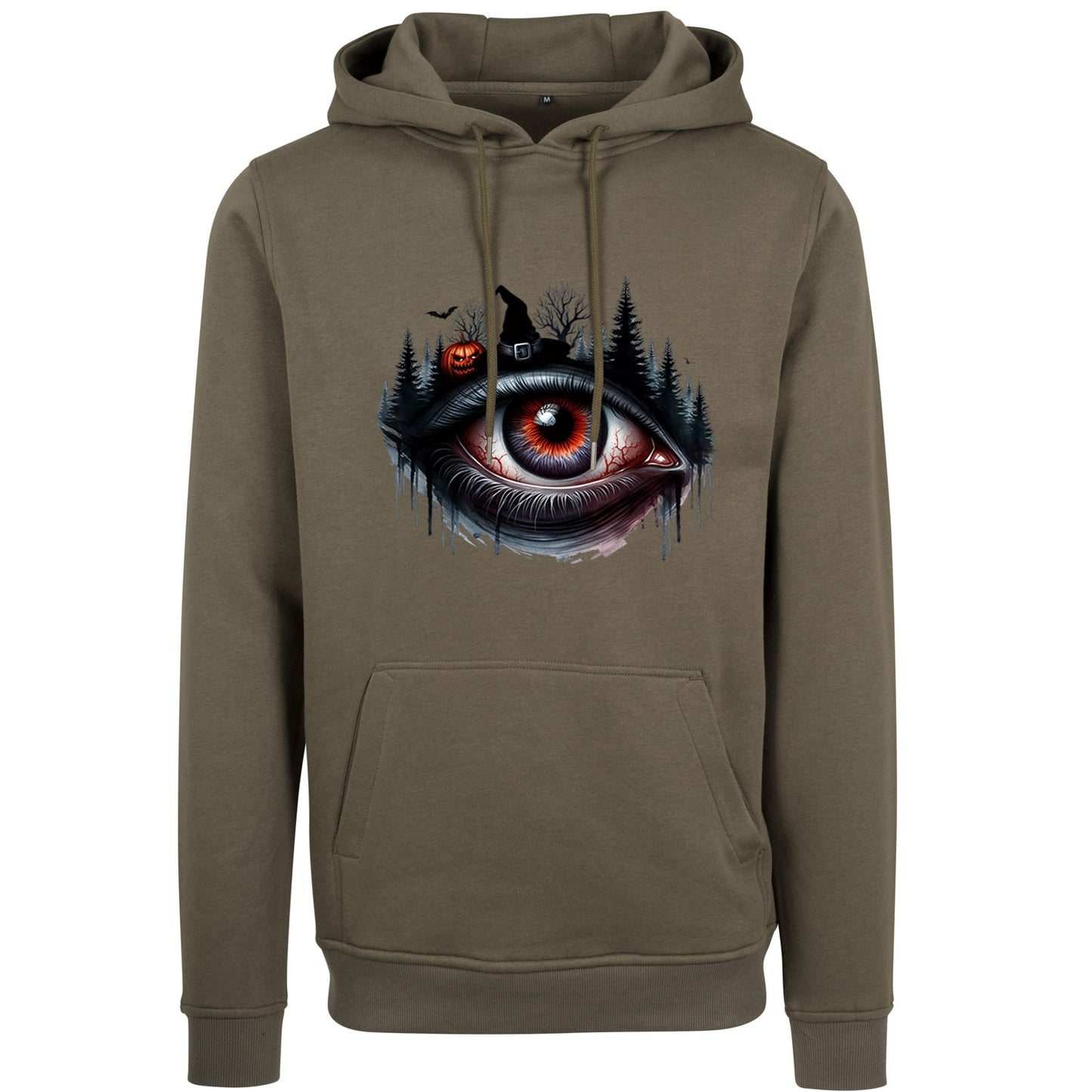 Hoodie - Halloween Auge Baum