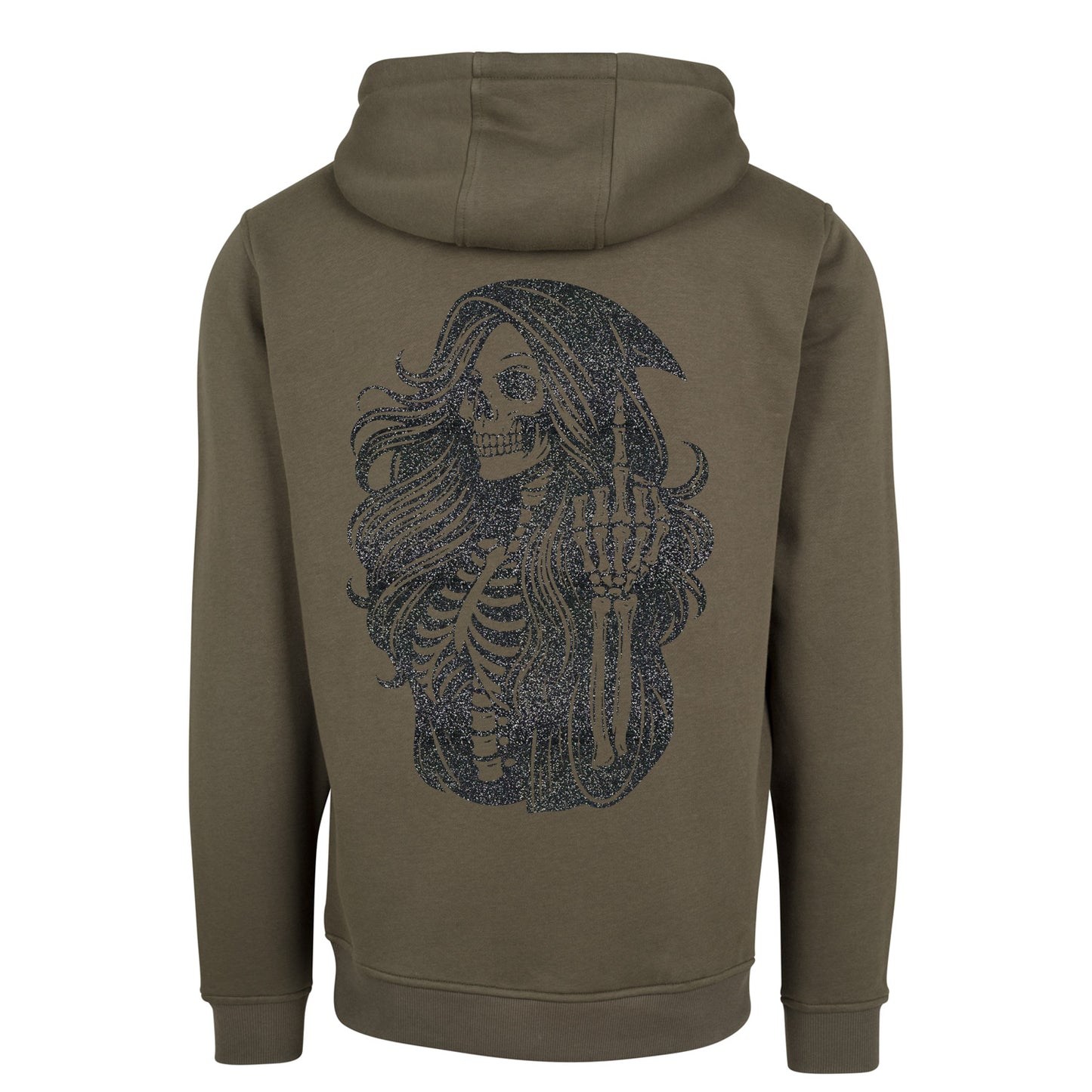 Hoodie - Skull Woman Mittelfinger