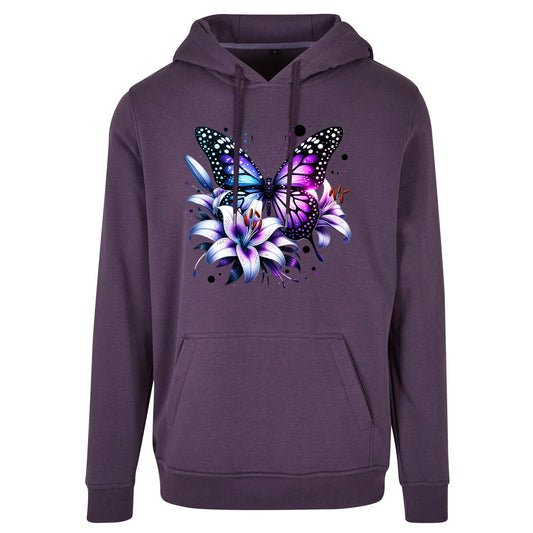Hoodie Sale - Purple Butterfly Purple 3XL