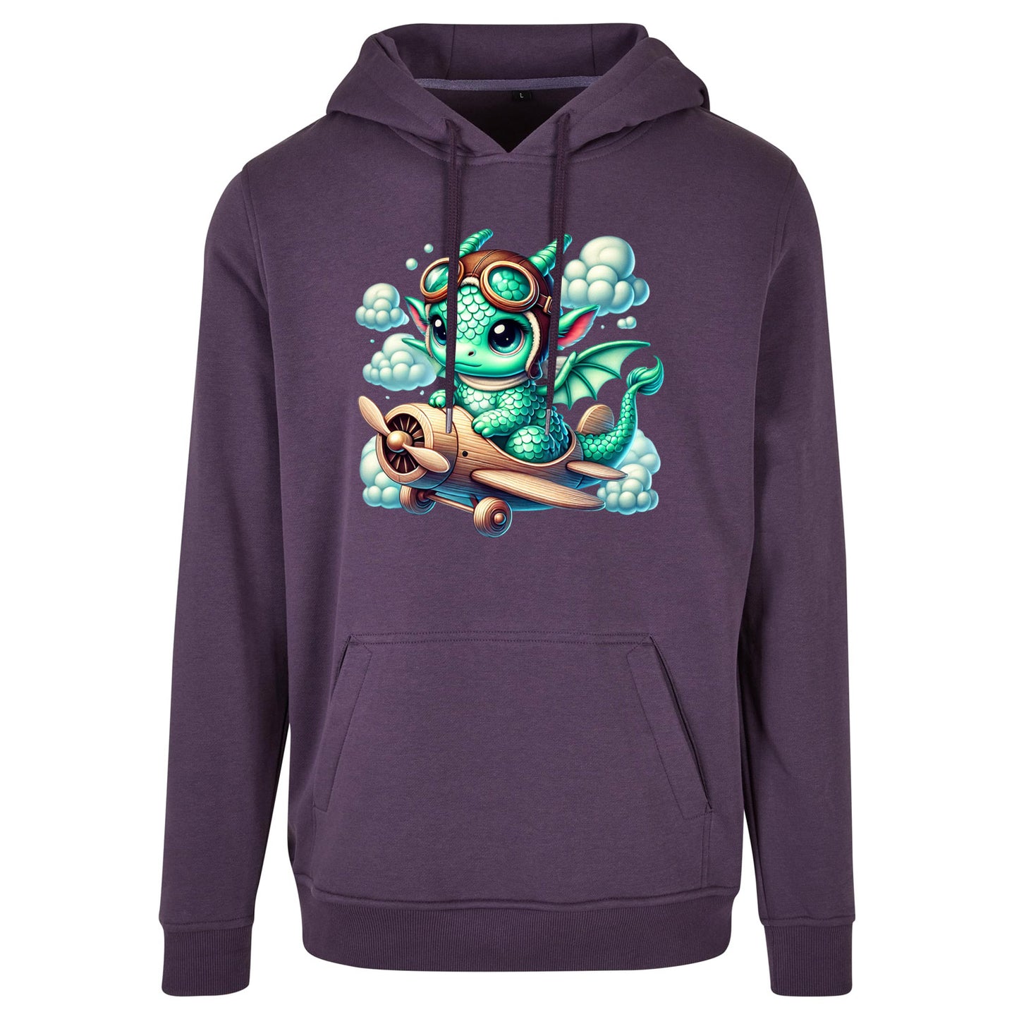 Hoodie - Drache Flugzeug