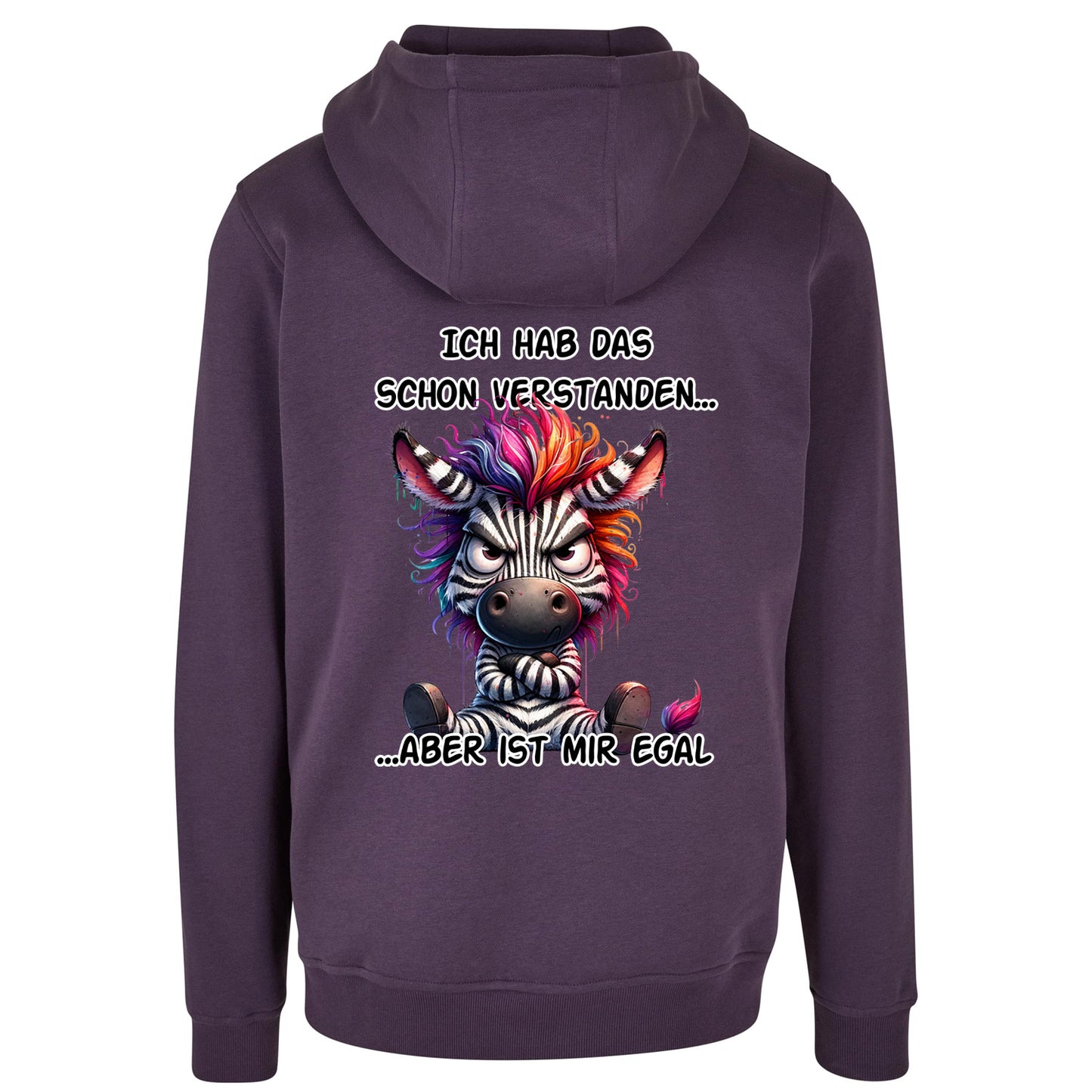Hoodie - Ich hab das schon verstanden.. Zebra
