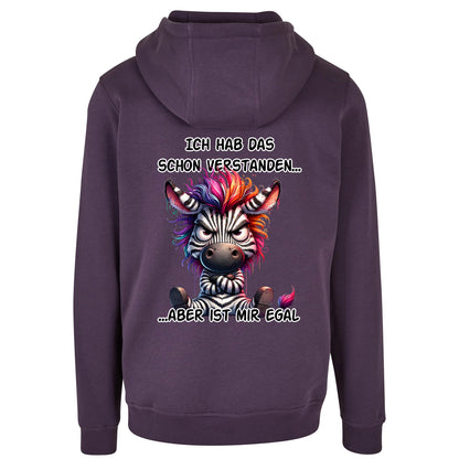 Hoodie - Ich hab das schon verstanden.. Zebra