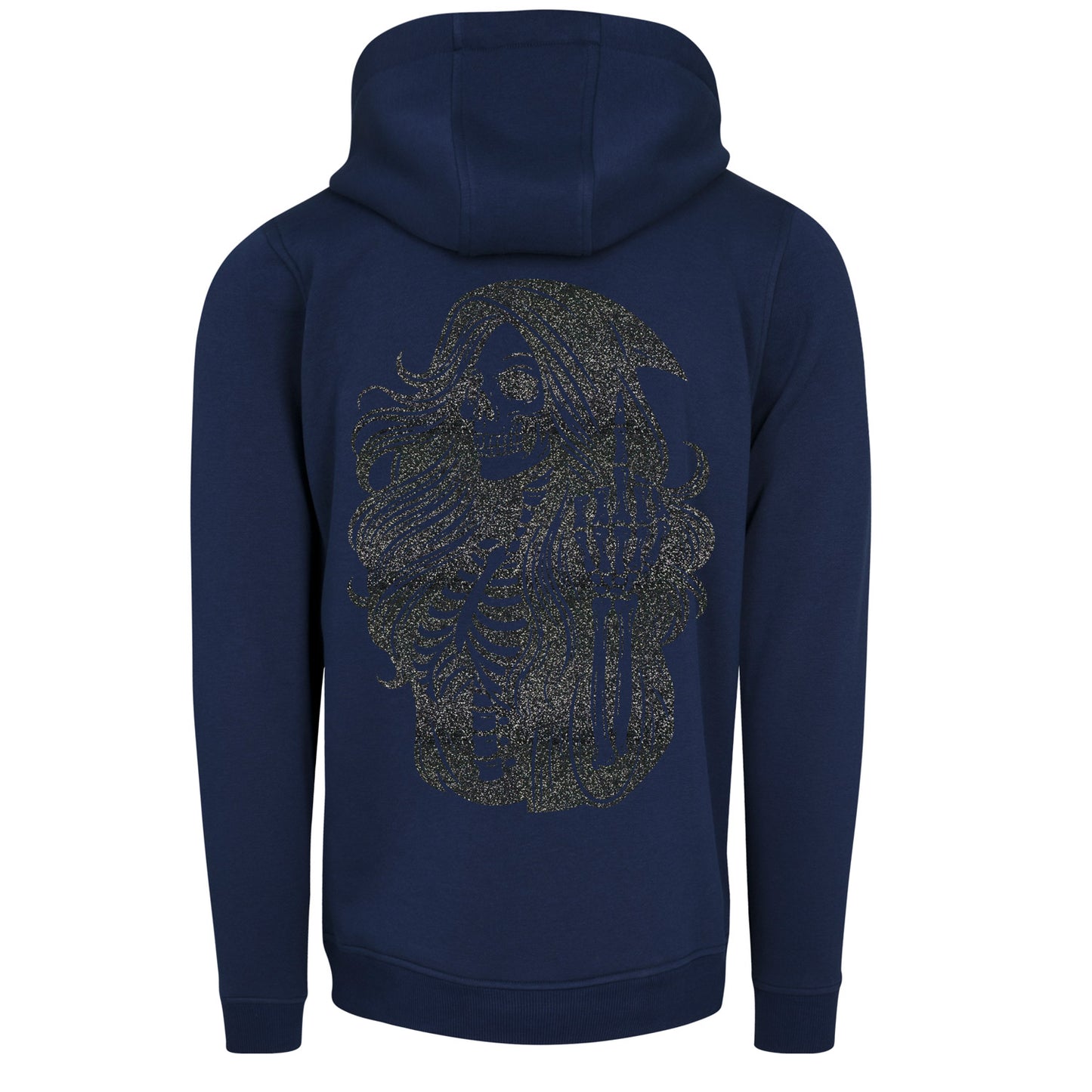 Hoodie - Skull Woman Mittelfinger