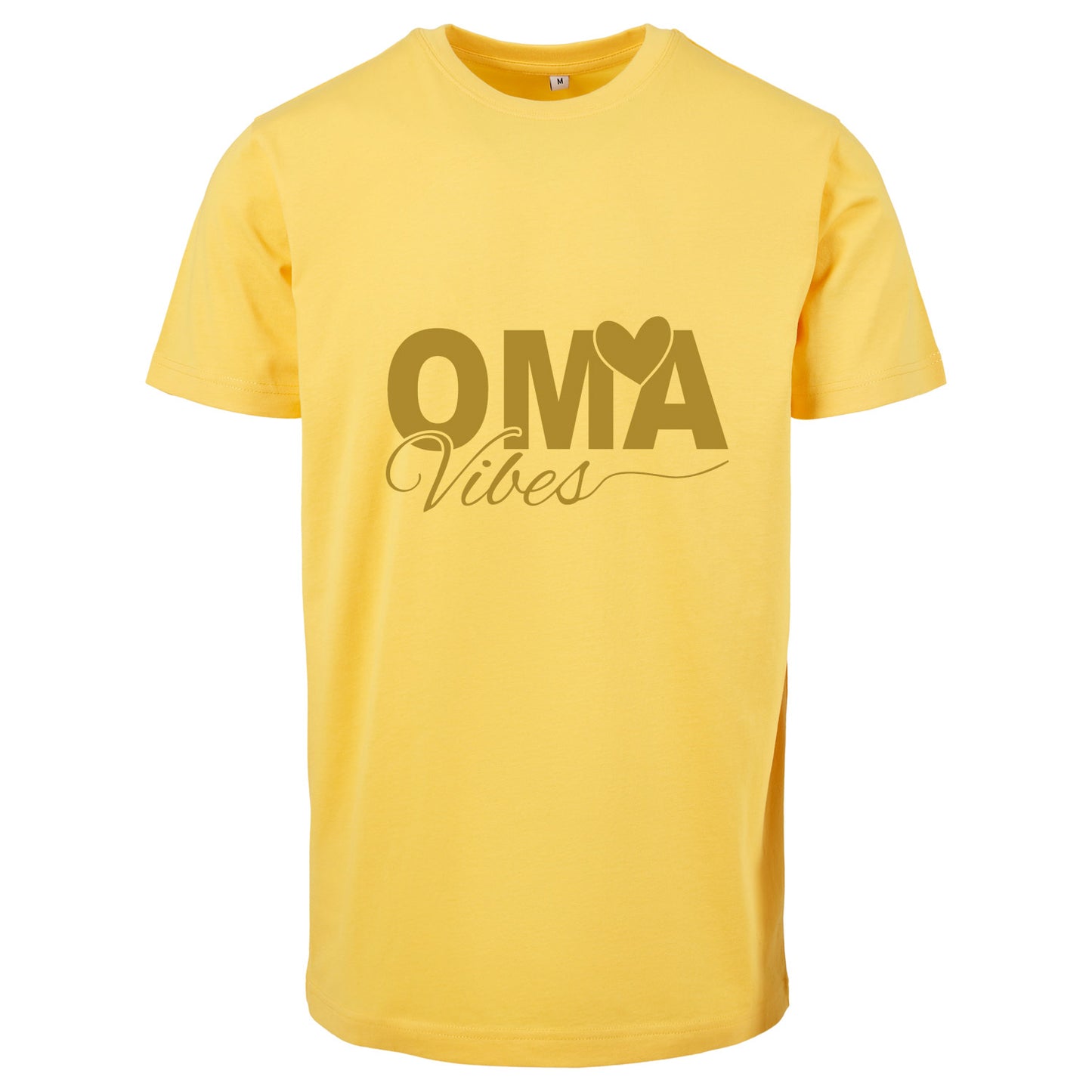 T-Shirt Shirt - Oma Vibes - Druck Gold Matt - verschiedene Farben zur Auswahl