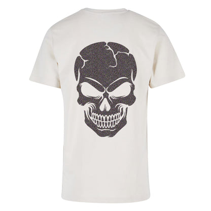 T-Shirt Shirt -  Skull Head Glitzer Multi Druck - verschiedene Farben zur Auswahl