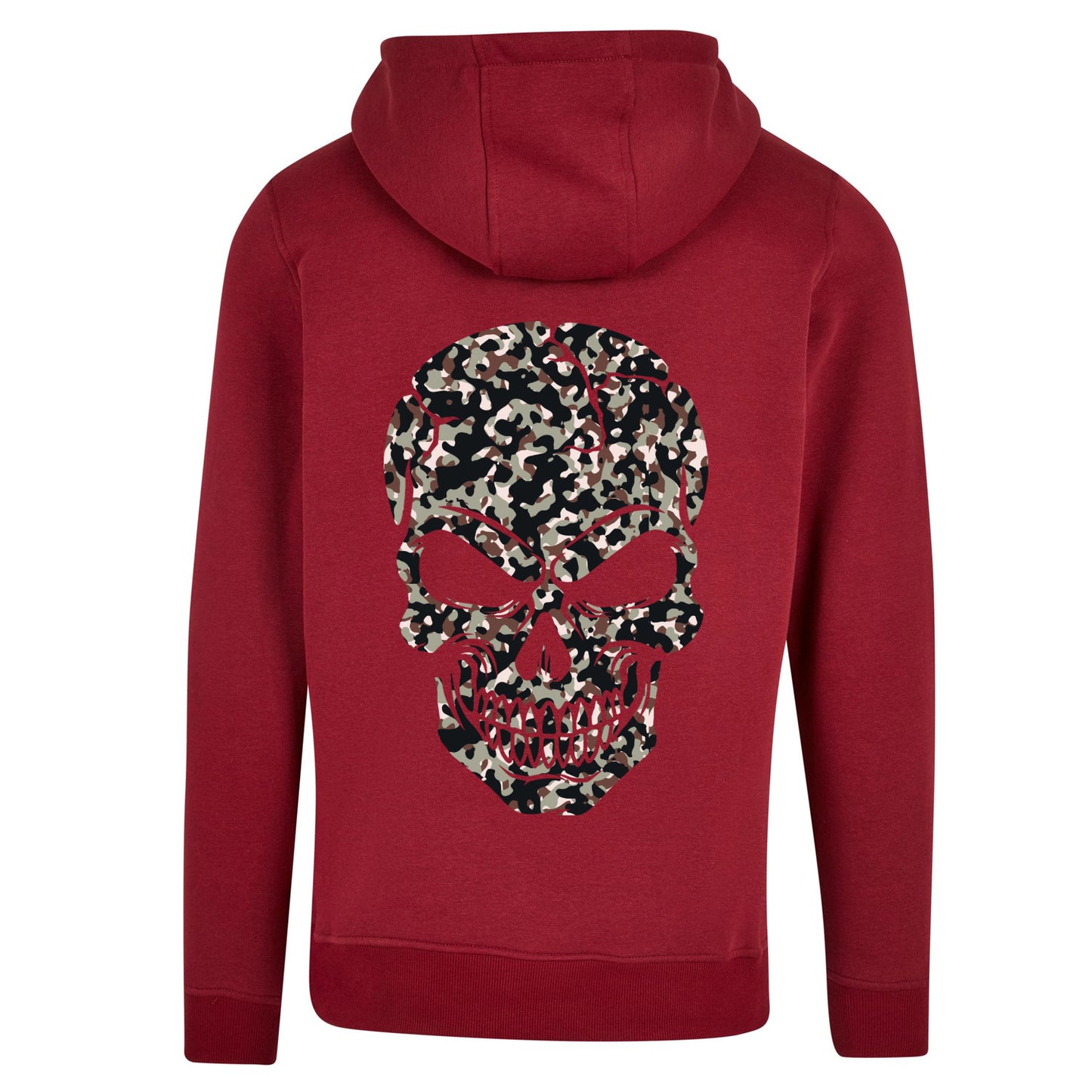 ZIP Hoodie - Skull Head Camouflage 2 - verschiedene Farben zur Auswahl