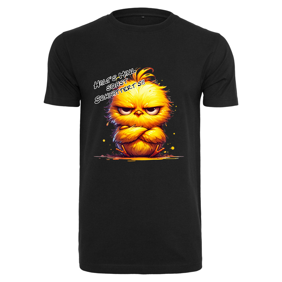 T-Shirt Shirt -    Kücken - Halt´s Maul .... Druck - verschiedene Farben zur Auswahl