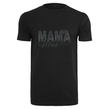 T-Shirt -  Mama Vibes - Druck Schwarz -  verschiedene Farben zur Auswahl