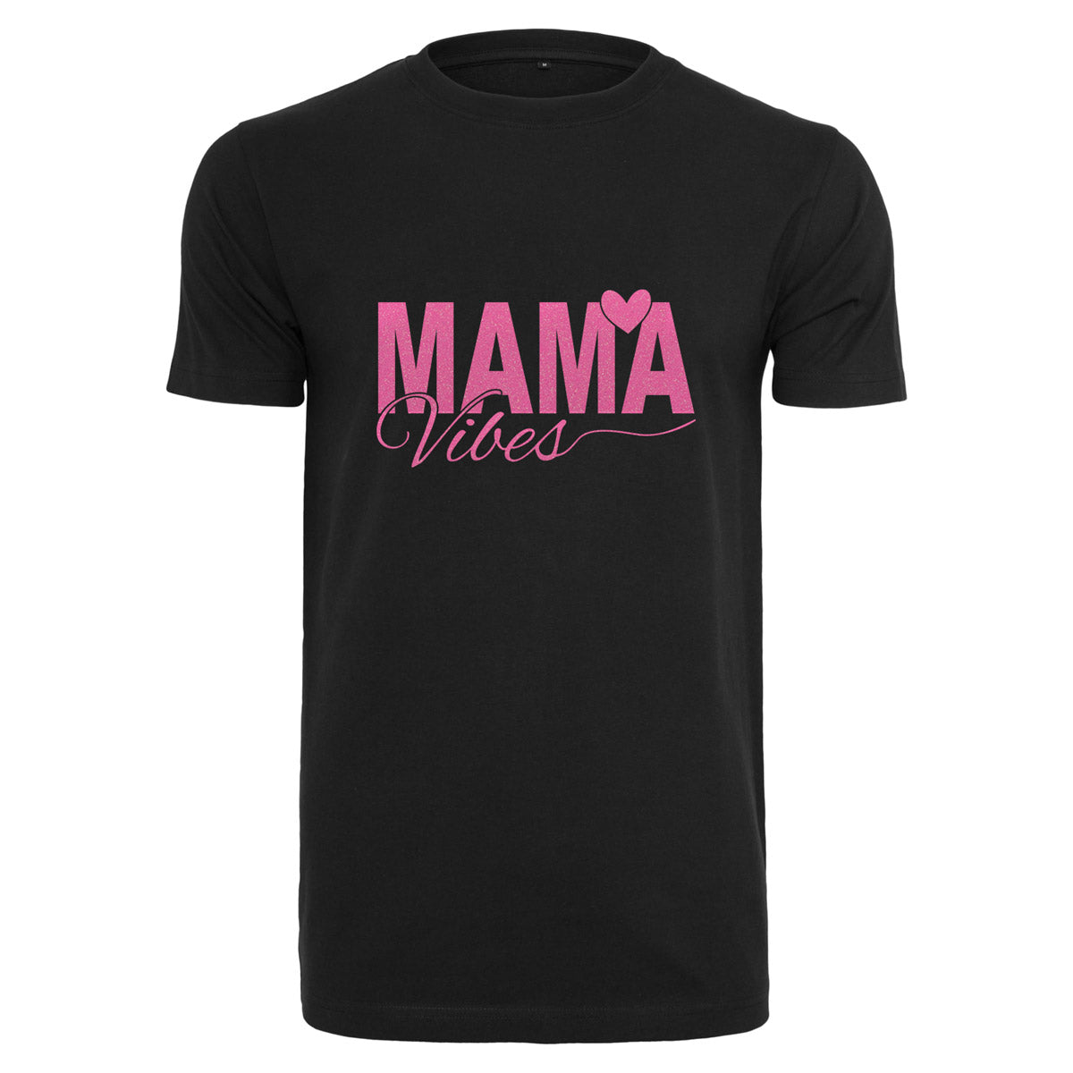 T-Shirt -  Mama Vibes - Druck Neon Rosa -  verschiedene Farben zur Auswahl