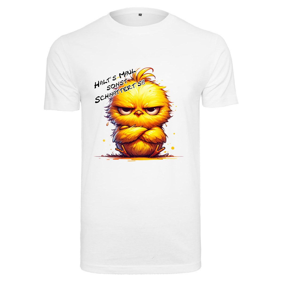 T-Shirt Shirt -    Kücken - Halt´s Maul .... Druck - verschiedene Farben zur Auswahl