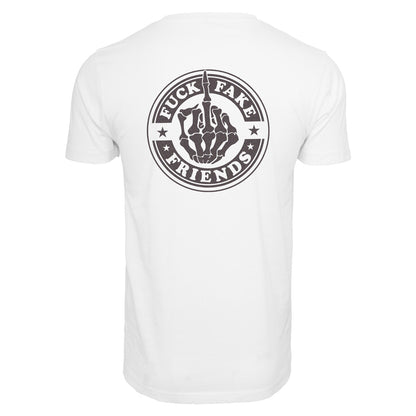 T-Shirt -  Fuck Fake Friends - Druck Multicolor -  verschiedene Farben zur Auswahl