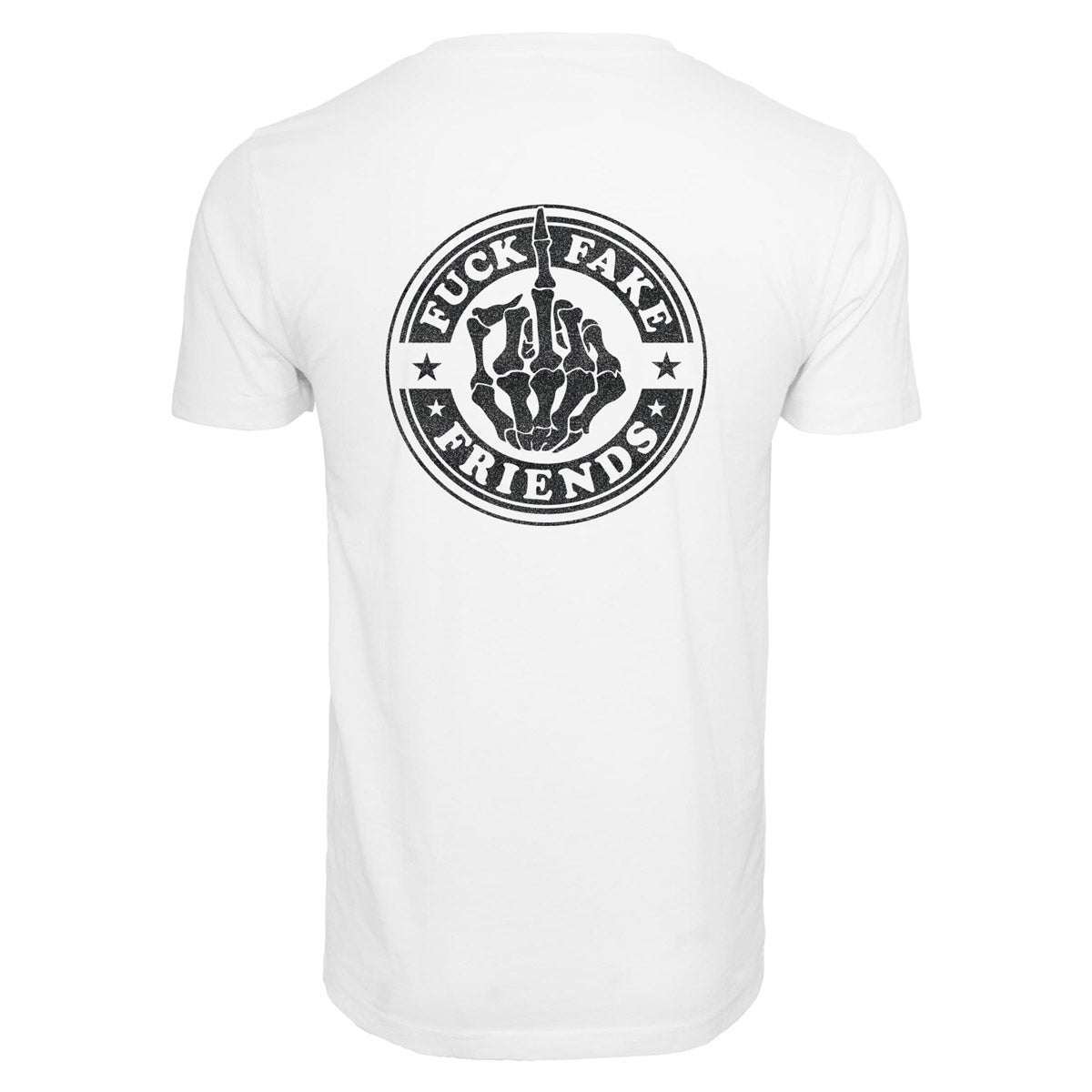 T-Shirt -  Fuck Fake Friends - Druck Schwarz -  verschiedene Farben zur Auswahl