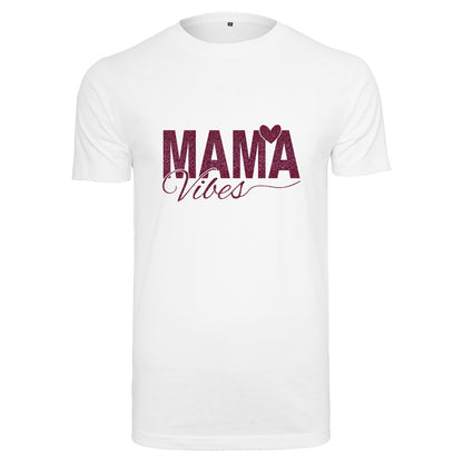 T-Shirt -  Mama Vibes - Druck Pink -  verschiedene Farben zur Auswahl