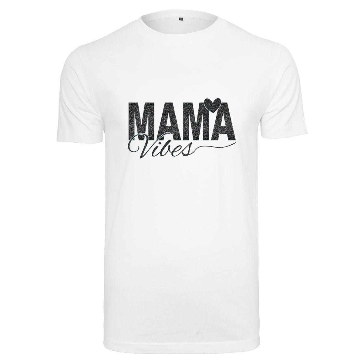 T-Shirt -  Mama Vibes - Druck Schwarz -  verschiedene Farben zur Auswahl