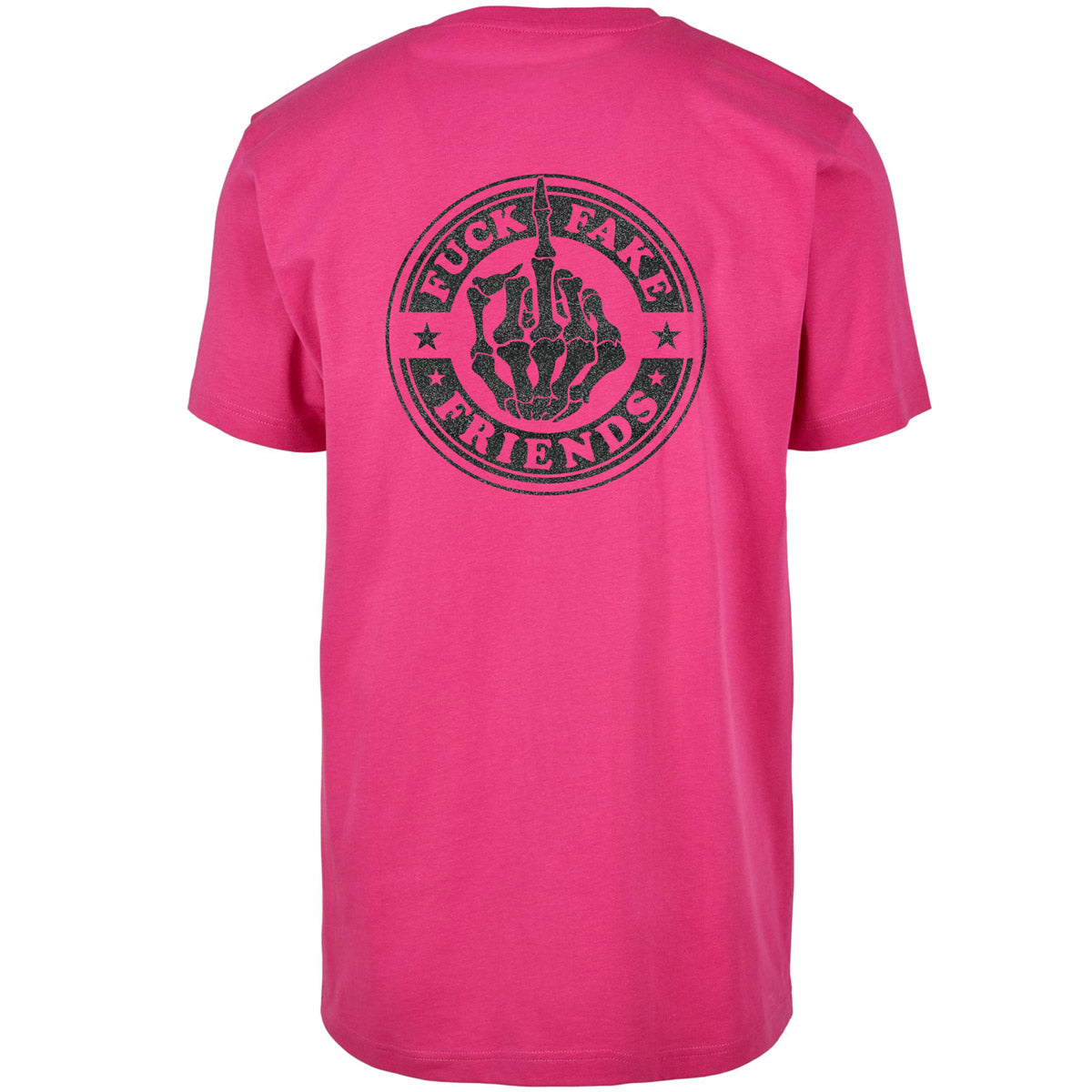 T-Shirt -  Fuck Fake Friends - Druck Schwarz -  verschiedene Farben zur Auswahl