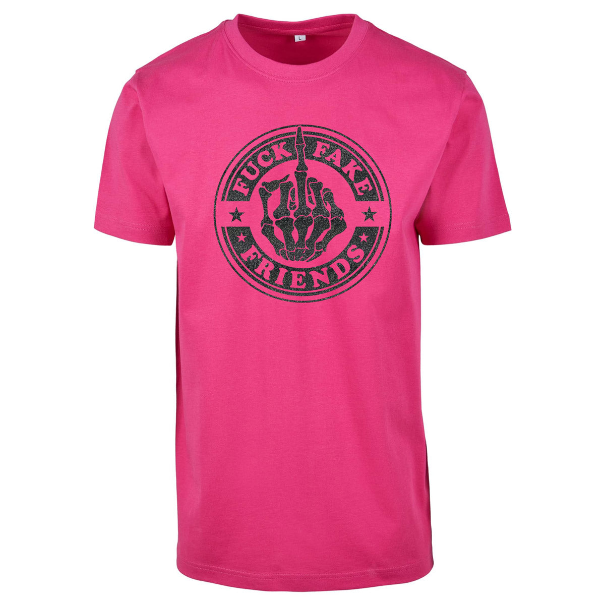 T-Shirt -  Fuck Fake Friends - Druck Schwarz -  verschiedene Farben zur Auswahl