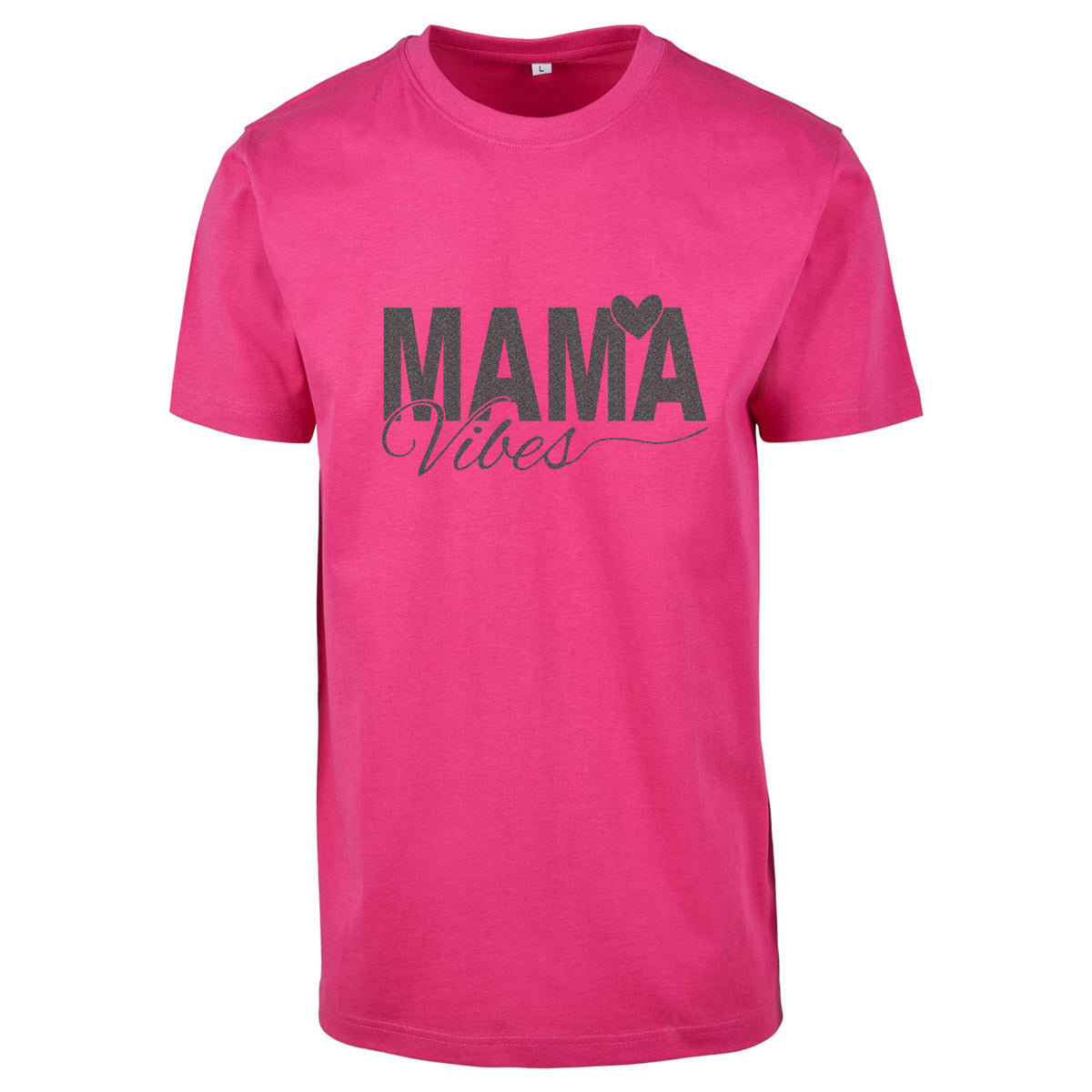 T-Shirt -  Mama Vibes - Druck Multicolor -  verschiedene Farben zur Auswahl