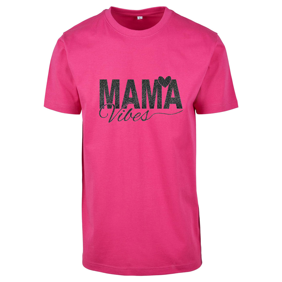 T-Shirt -  Mama Vibes - Druck Schwarz -  verschiedene Farben zur Auswahl