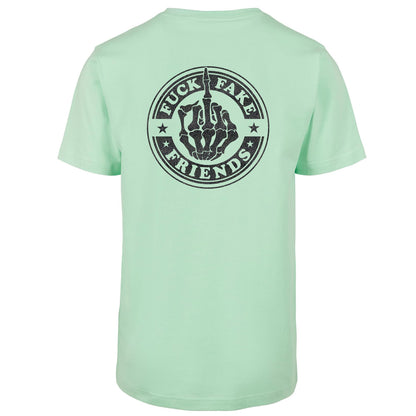 T-Shirt -  Fuck Fake Friends - Druck Schwarz -  verschiedene Farben zur Auswahl