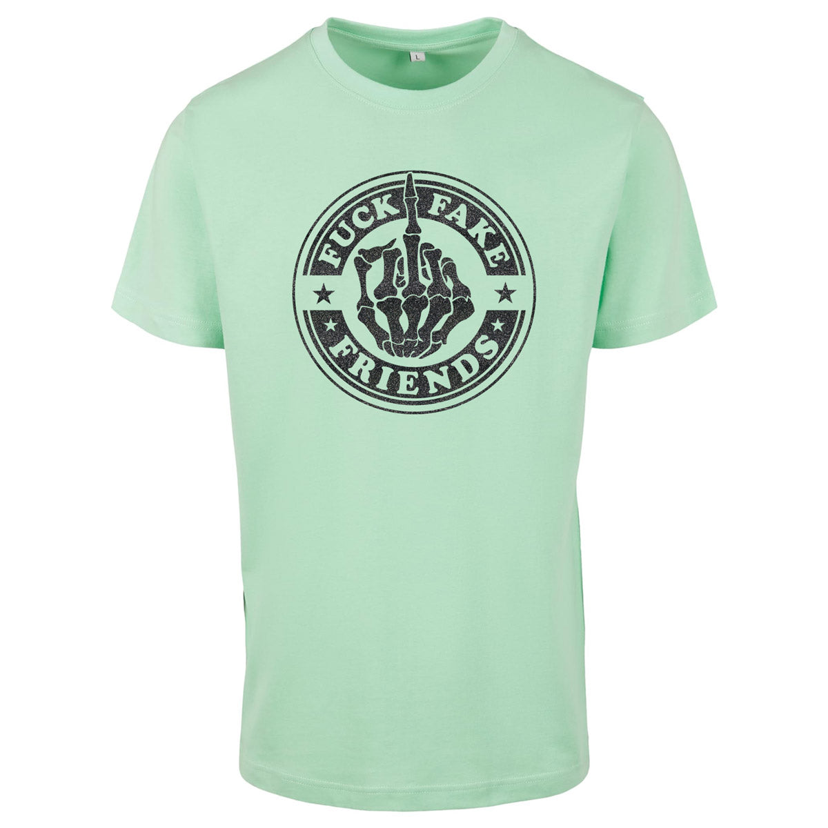 T-Shirt -  Fuck Fake Friends - Druck Schwarz -  verschiedene Farben zur Auswahl