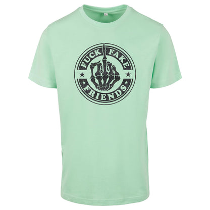 T-Shirt -  Fuck Fake Friends - Druck Schwarz -  verschiedene Farben zur Auswahl