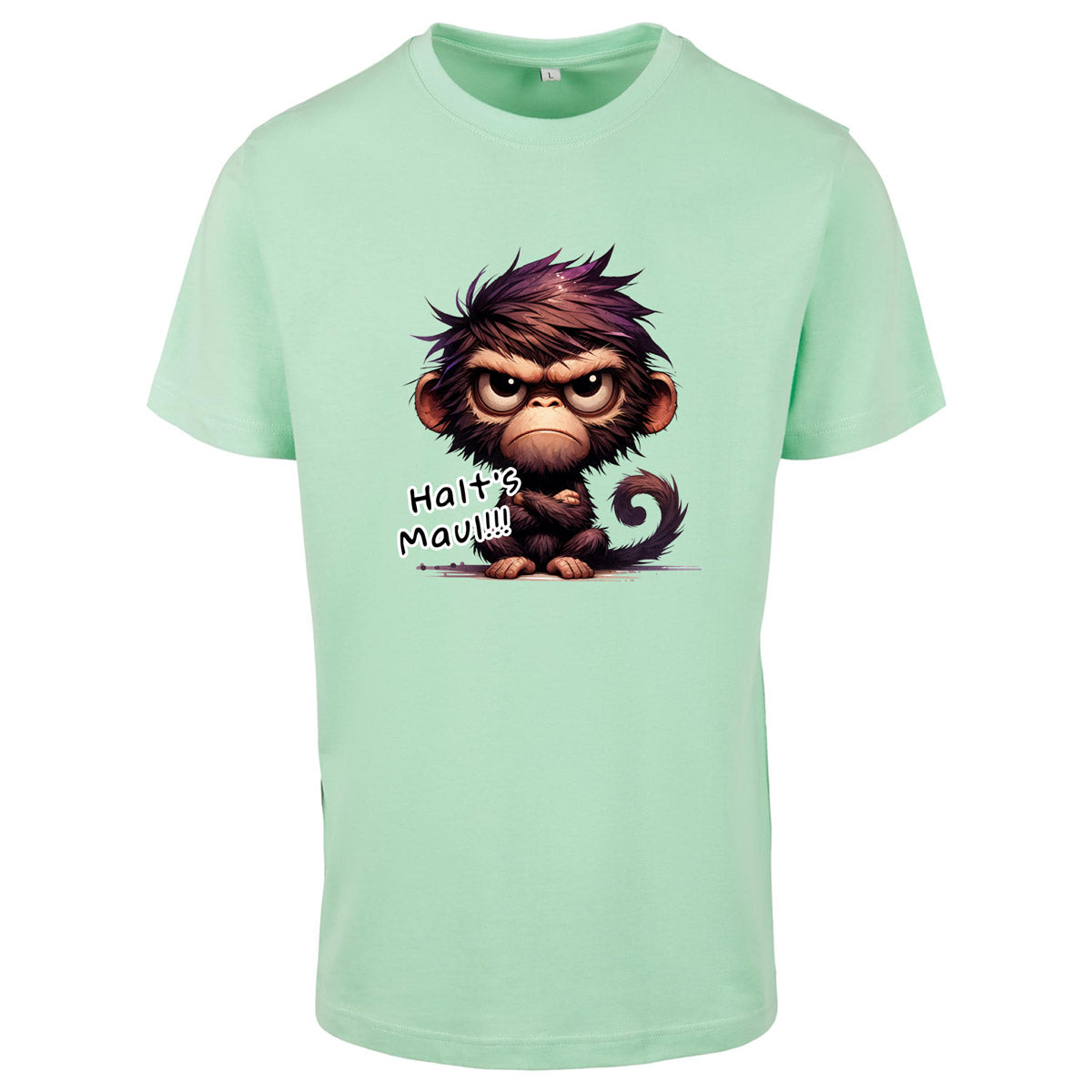 T-Shirt Shirt - Affe Halt´s Maul - verschiedene Farben zur Auswahl