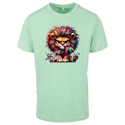 T-Shirt Shirt -  Löwe Halt´s Maul Druck - verschiedene Farben zur Auswahl