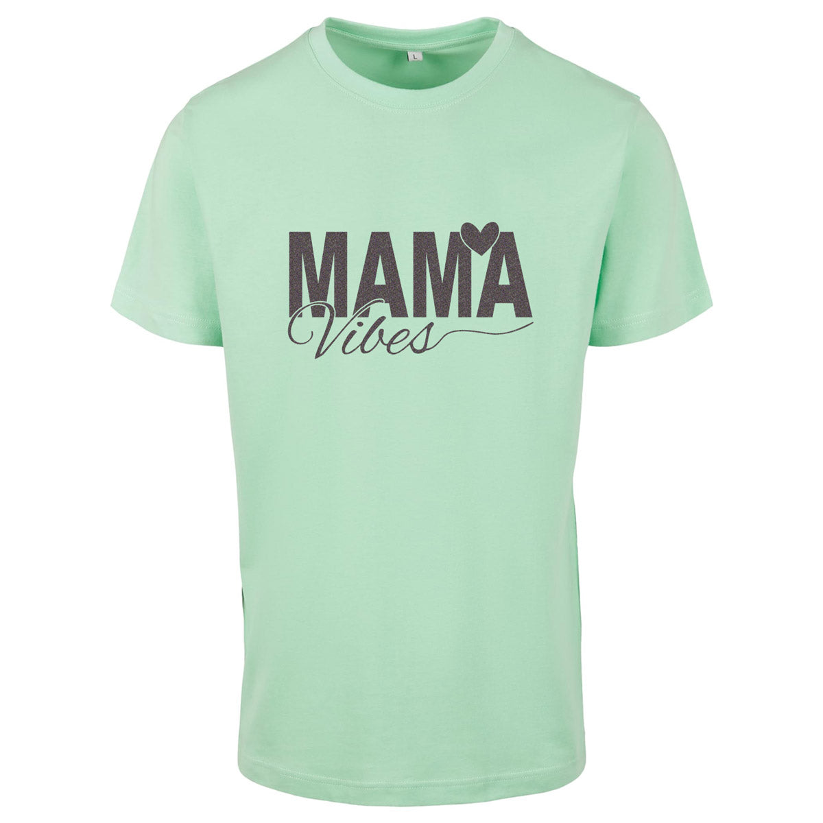 T-Shirt -  Mama Vibes - Druck Multicolor -  verschiedene Farben zur Auswahl