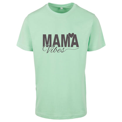 T-Shirt -  Mama Vibes - Druck Multicolor -  verschiedene Farben zur Auswahl