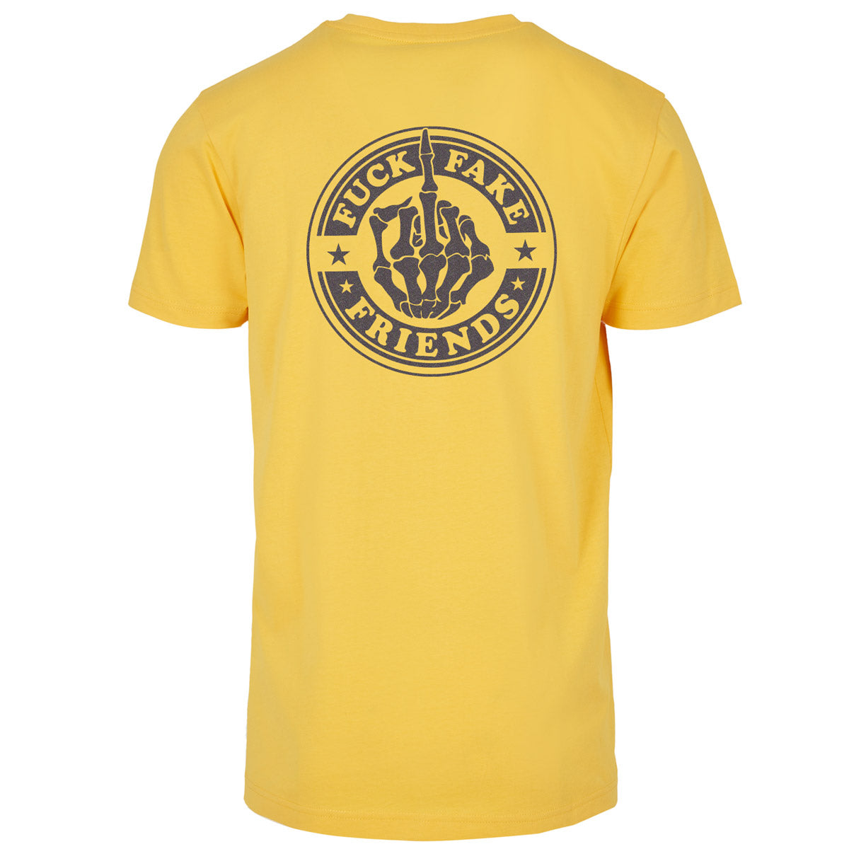 T-Shirt -  Fuck Fake Friends - Druck Multicolor -  verschiedene Farben zur Auswahl