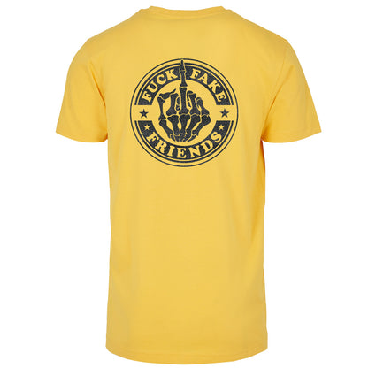 T-Shirt -  Fuck Fake Friends - Druck Schwarz -  verschiedene Farben zur Auswahl