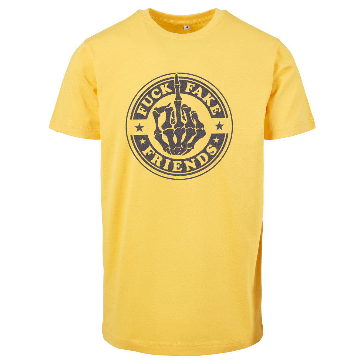T-Shirt -  Fuck Fake Friends - Druck Multicolor -  verschiedene Farben zur Auswahl