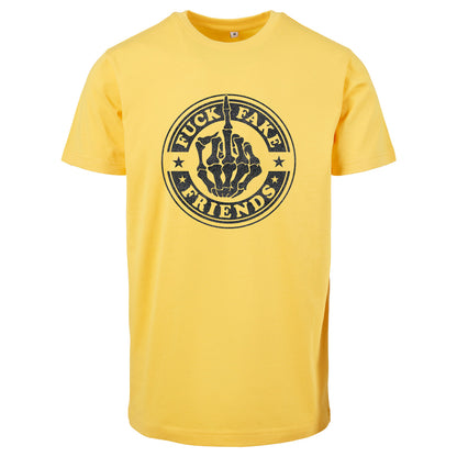 T-Shirt -  Fuck Fake Friends - Druck Schwarz -  verschiedene Farben zur Auswahl
