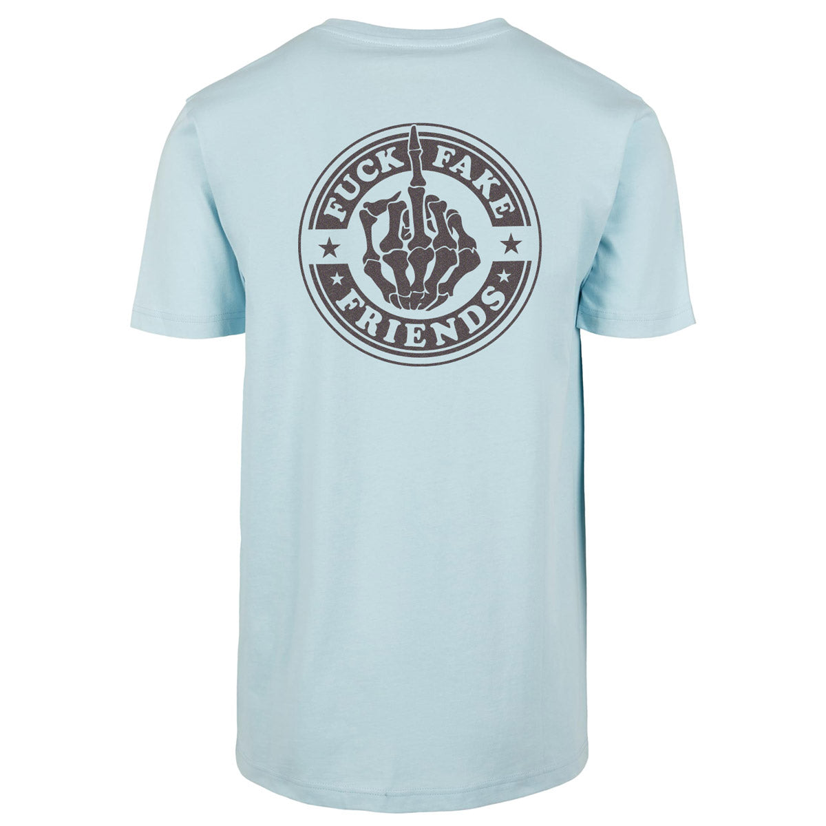 T-Shirt -  Fuck Fake Friends - Druck Multicolor -  verschiedene Farben zur Auswahl