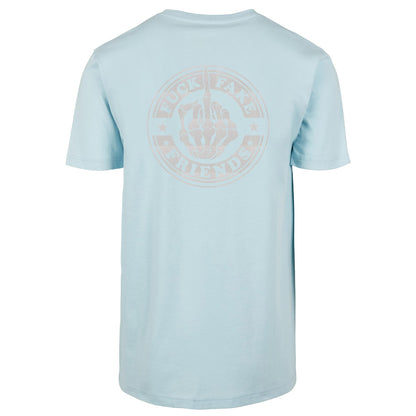 T-Shirt -  Fuck Fake Friends - Druck Weiß Rainbow -  verschiedene Farben zur Auswahl