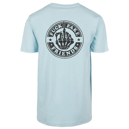T-Shirt -  Fuck Fake Friends - Druck Schwarz -  verschiedene Farben zur Auswahl