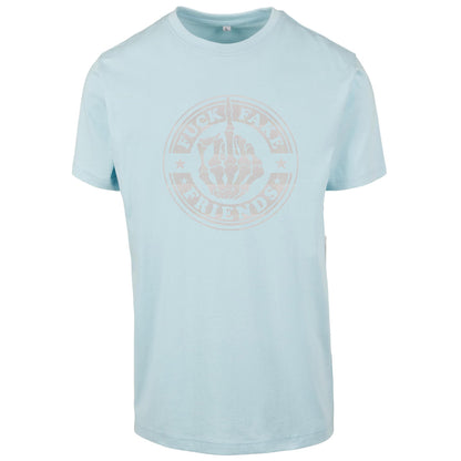 T-Shirt -  Fuck Fake Friends - Druck Weiß Rainbow -  verschiedene Farben zur Auswahl