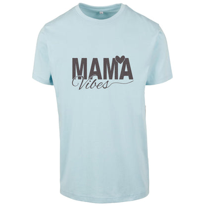 T-Shirt -  Mama Vibes - Druck Multicolor -  verschiedene Farben zur Auswahl
