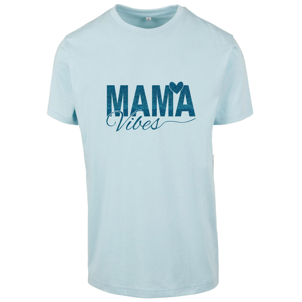 T-Shirt -  Mama Vibes - Druck Blau -  verschiedene Farben zur Auswahl