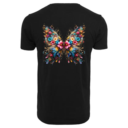 T-Shirt Shirt - Flower Butterfly