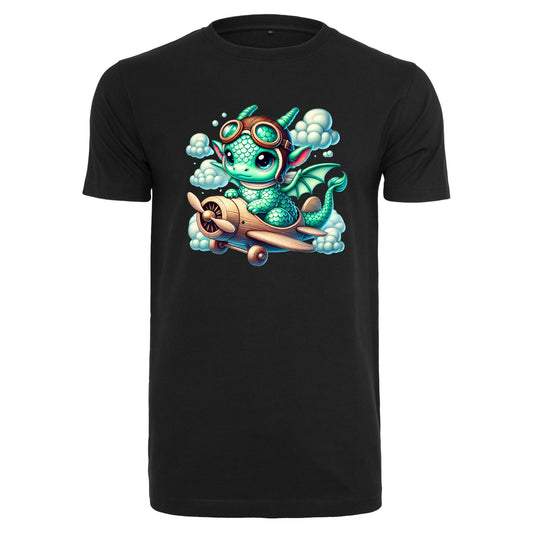 T-Shirt Shirt - Drache Flugzeug