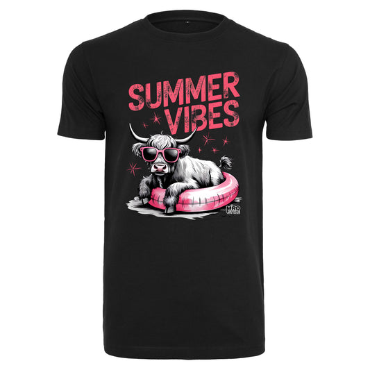 T-Shirt Shirt - Summer Vibes Cow