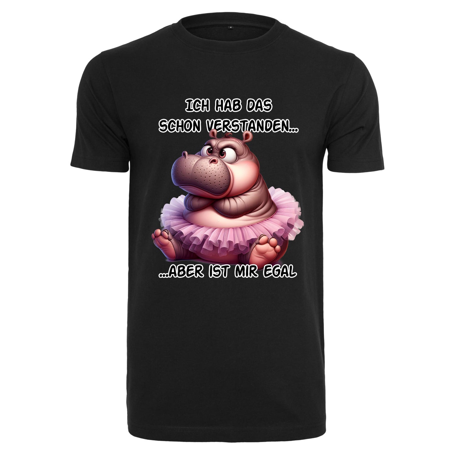 T-Shirt Shirt - Ich hab das schon verstanden... Nilpferd