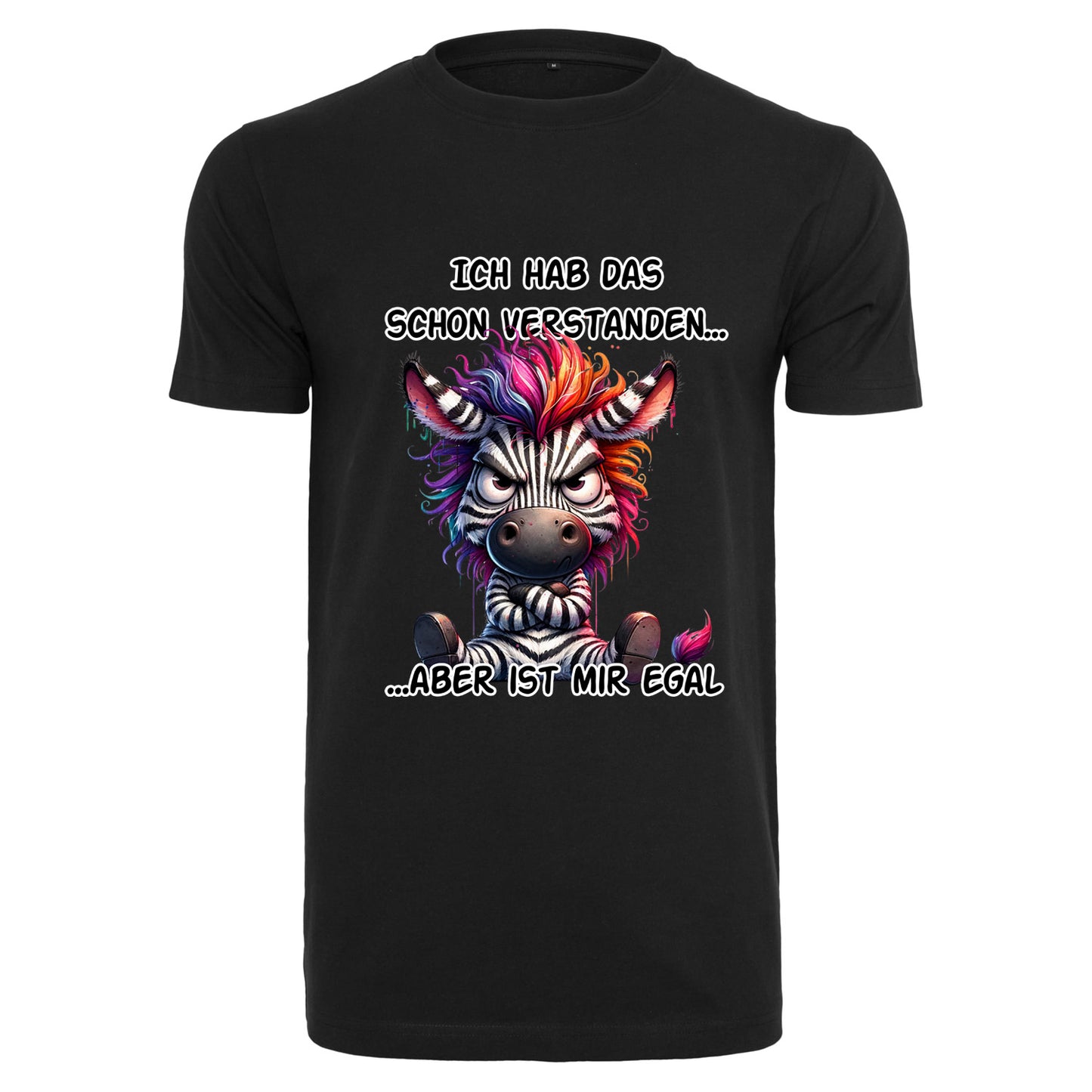 T-Shirt Shirt - Ich hab das schon verstanden... Zebra